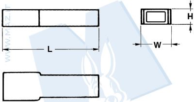 disegno tecnico Capsule per terminale femmina - 2.8