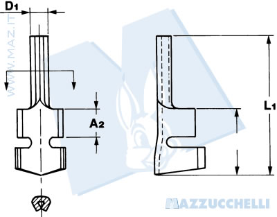 disegno tecnico Terminali a puntale