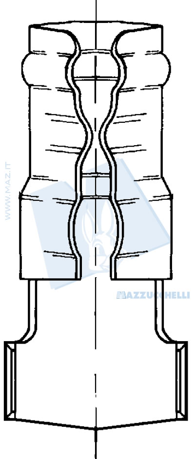 disegno tecnico Terminali di distribuzione