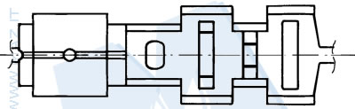 disegno tecnico Terminali lato candela