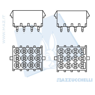disegno tecnico Blocchetti Mazlock C.S.