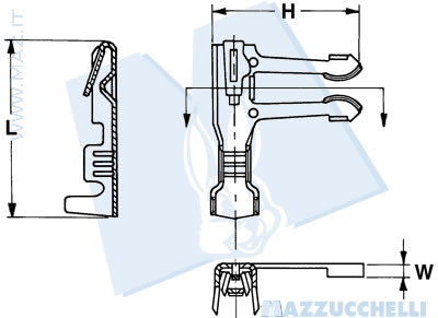 disegno tecnico Terminali Mazedge