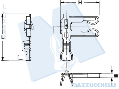 disegno tecnico Terminali Mazedge
