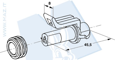 disegno tecnico Blocchetti 1 via portafemmina Packard 1.5