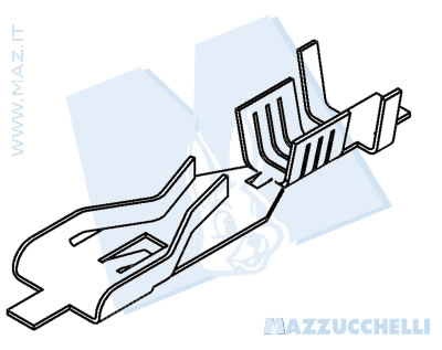 disegno tecnico Terminale portalampada