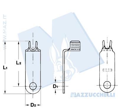 disegno tecnico Capicorda di potenza