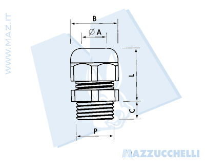 disegno tecnico Maxiblock - Passo Pg