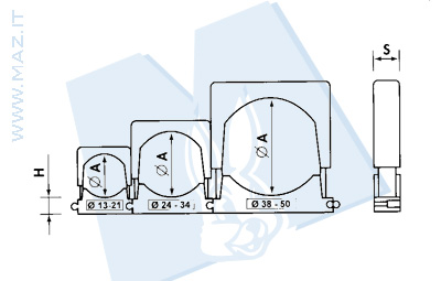disegno tecnico Sicur Clips