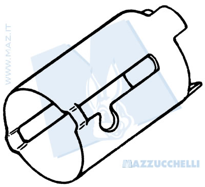 disegno tecnico Canotti per lampade BA 15