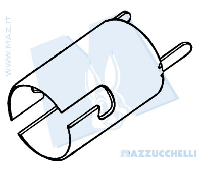 disegno tecnico Canotti per lampade BA 15