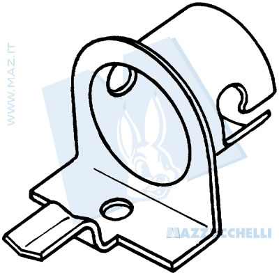 disegno tecnico Canotti per lampade BA 15