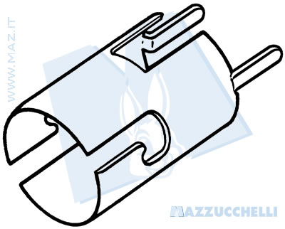 disegno tecnico Canotti per lampade BA 15
