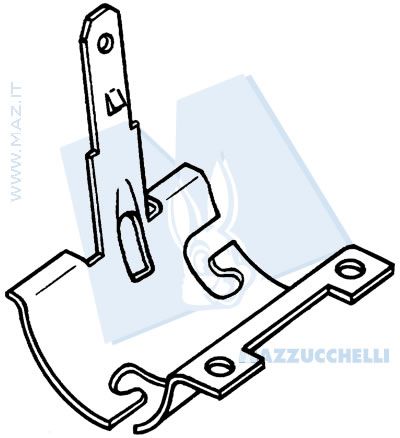 disegno tecnico Canotti per lampade BA 15