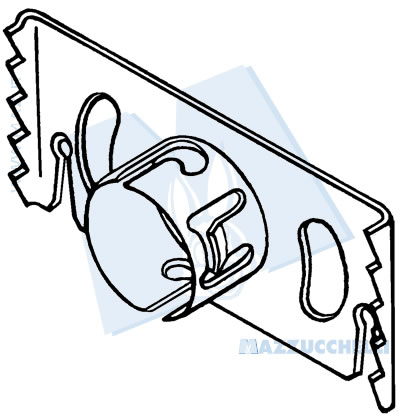 disegno tecnico Canotti per lampade BA 15