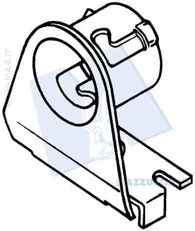 disegno tecnico Canotti per lampade BA 15