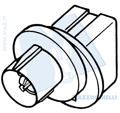 disegno tecnico Portalampade per lampade tuttovetro T10