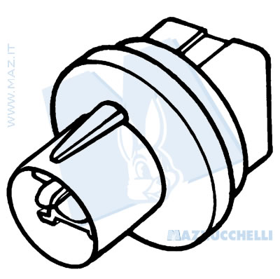 disegno tecnico Portalampade per lampade tuttovetro T10