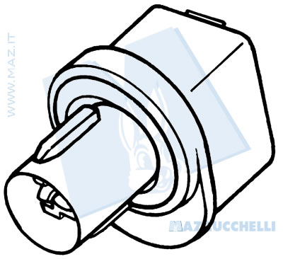 disegno tecnico Portalampade per lampade tuttovetro T10
