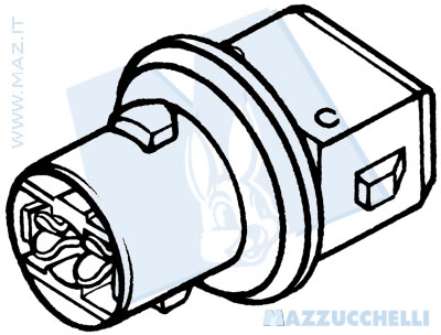 disegno tecnico Portalampade per lampade tuttovetro T10