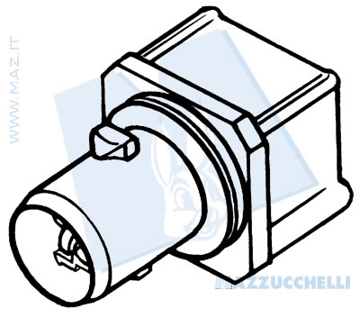 disegno tecnico Portalampade per lampade tuttovetro T10