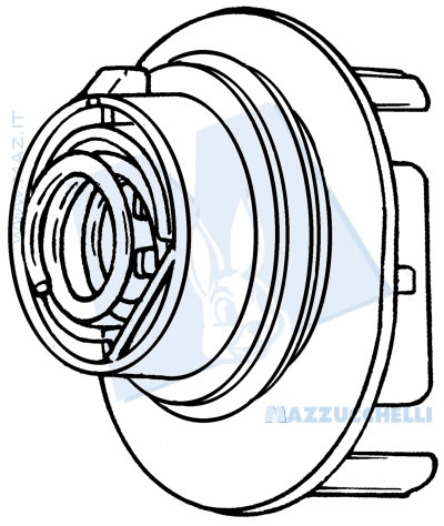 disegno tecnico Portalampade completi per lampade BA15