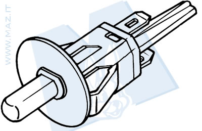 disegno tecnico Pulsanti portiera e antifurto