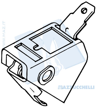 disegno tecnico Pulsanti portiera e antifurto