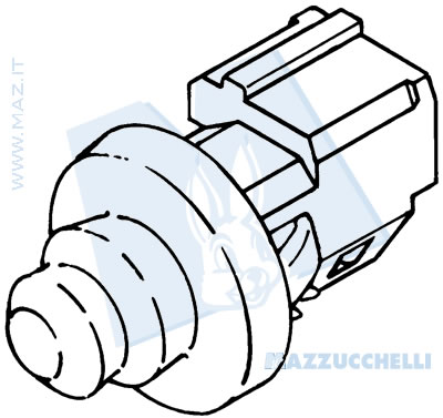 disegno tecnico Pulsanti portiera e antifurto