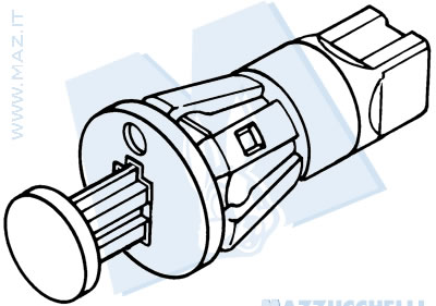 disegno tecnico Pulsanti portiera e antifurto