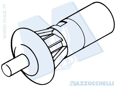 disegno tecnico Pulsanti portiera e antifurto