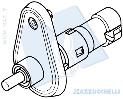disegno tecnico Pulsanti portiera e antifurto