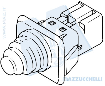 disegno tecnico Pulsanti portiera e antifurto