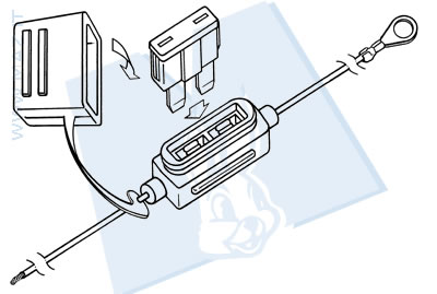 disegno tecnico Portafusibili