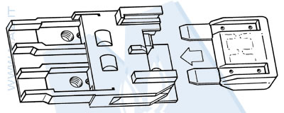 disegno tecnico Portafusibili