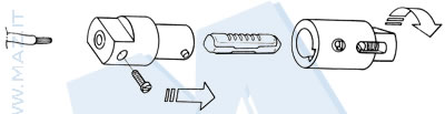disegno tecnico Portafusibili