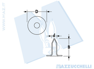 disegno tecnico Rivetti per jeans serie B4 - F4