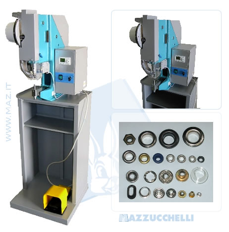 disegno tecnico Occhiellatrice automatica