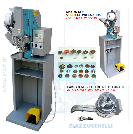 disegno tecnico macchina automatica per bottoni e rivetti jeans